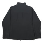 CARHARTT Womens Black Nylon Zip Jacket L Workwear Outdoor Casual