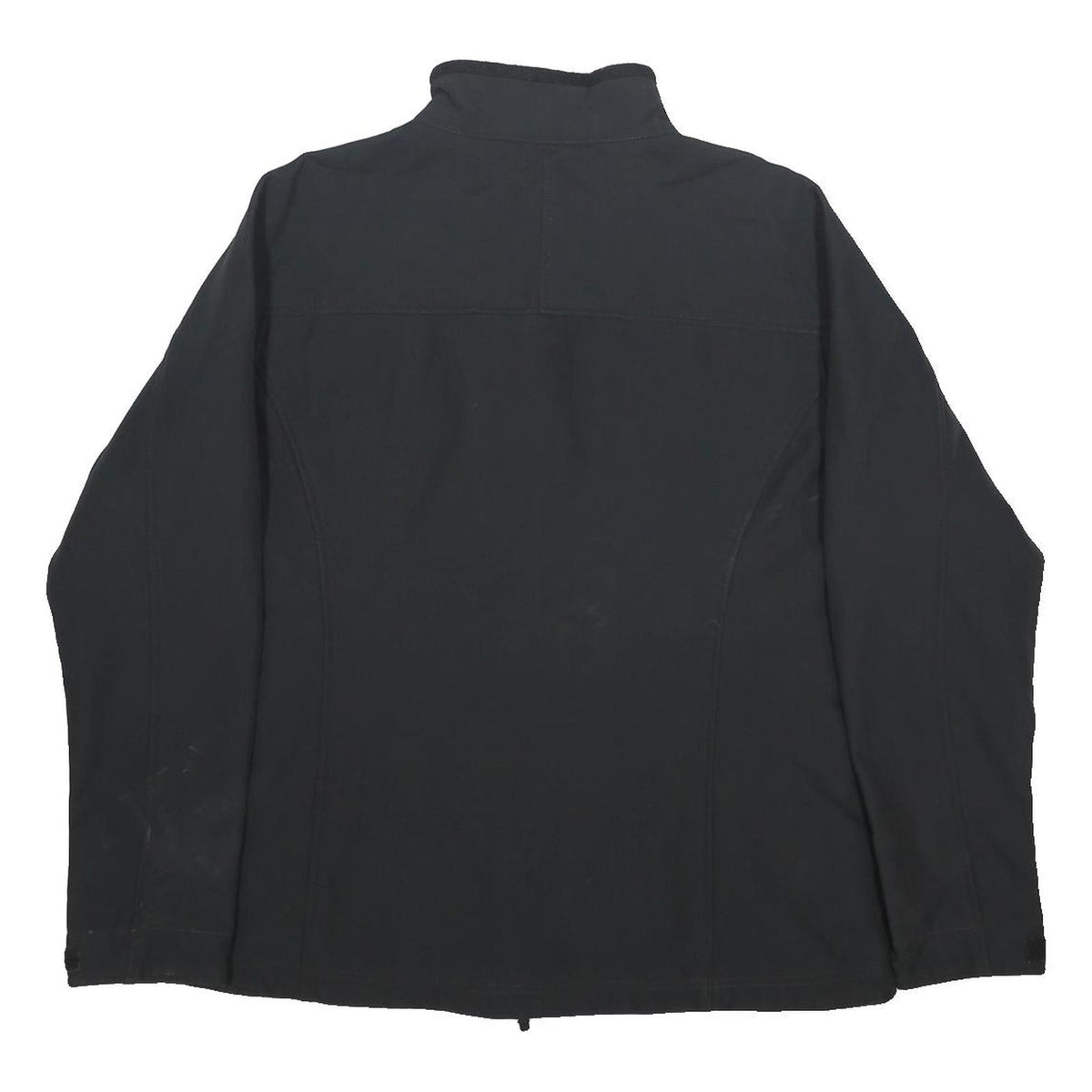 CARHARTT Womens Black Nylon Zip Jacket L Workwear Outdoor Casual