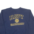 SOFFE US Navy Grandparent Womens Sweatshirt Blue USA L