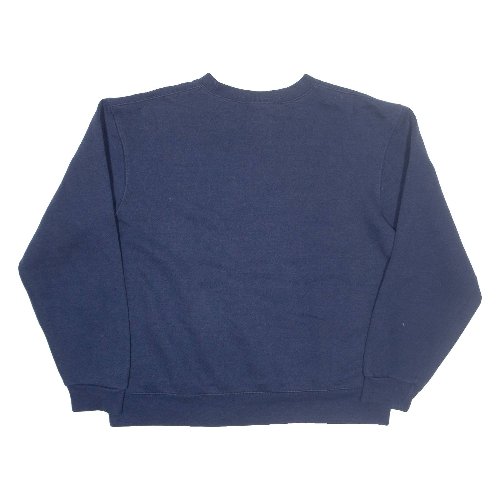 SOFFE US Navy Grandparent Womens Sweatshirt Blue USA L