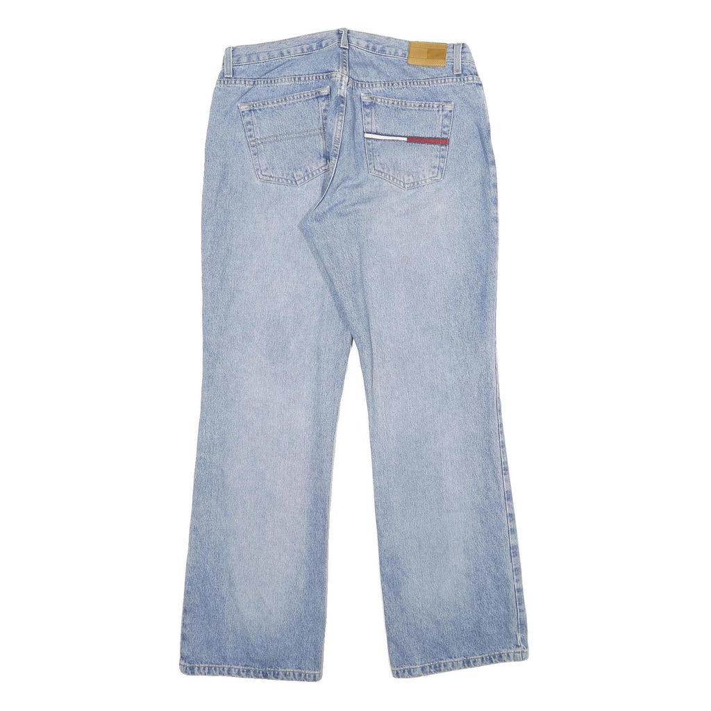 TOMMY HILFIGER Womens Jeans Blue Regular Straight Denim Medium W34 L32 Classic