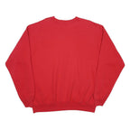 HANES Mens Red Ohio State University Crew Neck XL Cotton Sweatshirt