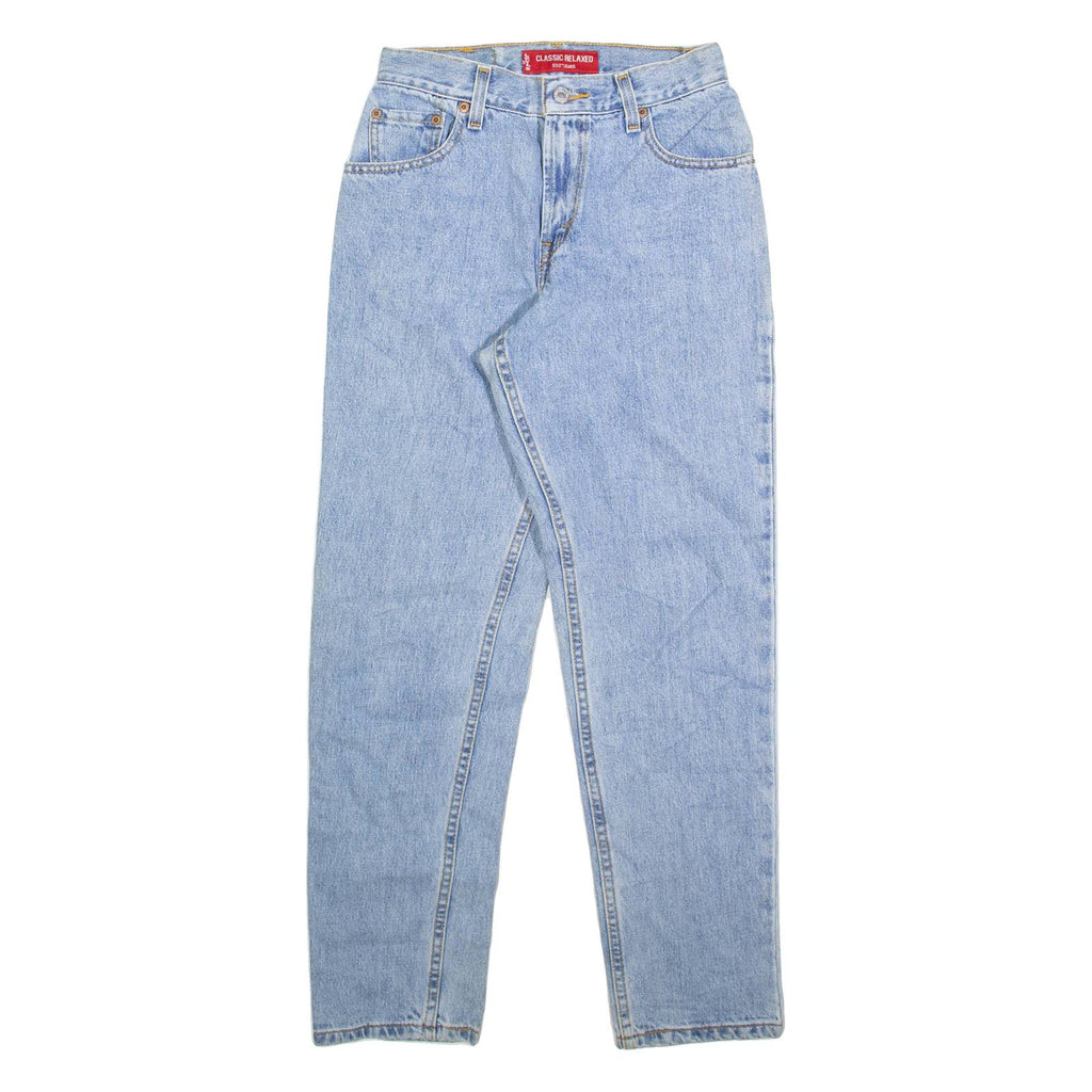 LEVI'S 550 Womens Jeans Blue Relaxed Tapered W25 L30