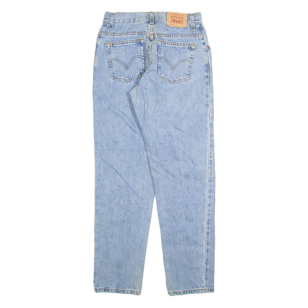 LEVI'S 550 Womens Jeans Blue Relaxed Tapered W25 L30