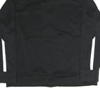 NIKE Mens Black & White Bethesda Athletics Zip Jacket L Polyester Blend