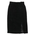 JH COLLECTIBLES Womens Black Mini Polyester Blend Plain Skirt Size S Elegant