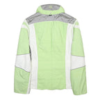 BOGNER Womens Green & White Zip Jacket S Polyamide Colourblock Lightweight Warm