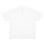 COSMOPOLITAN Mens Plain Shirt White L