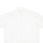 COSMOPOLITAN Mens Plain Shirt White L