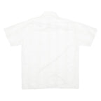 COSMOPOLITAN Mens Plain Shirt White L