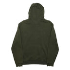 PUMA Mens Green Hoodie S Cotton Blend Pullover Casual Hooded Sweatshirt