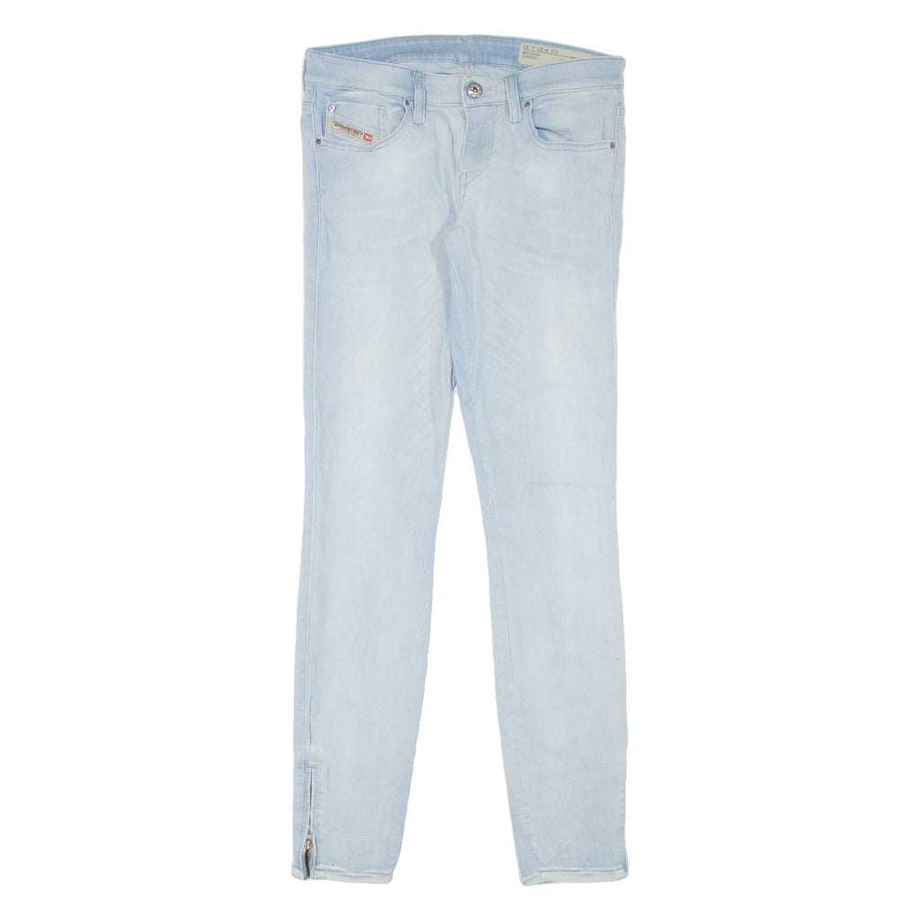 DIESEL Skinzee Low Womens Jeans Blue Slim Skinny Denim W27 L29
