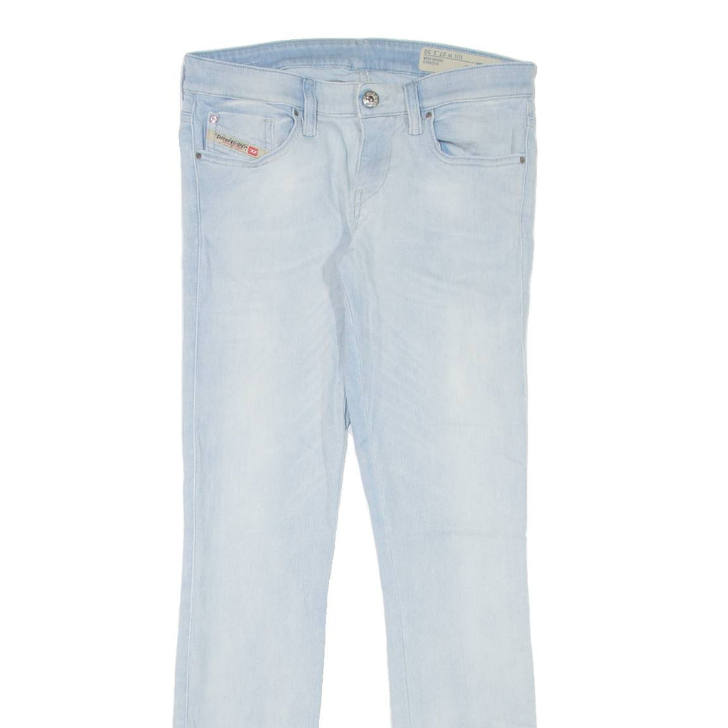 DIESEL Skinzee Low Womens Jeans Blue Slim Skinny Denim W27 L29