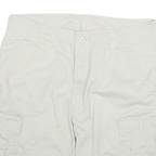 WRANGLER Mens Cargo Shorts White XL W34 Cotton Blend Comfortable Stylish