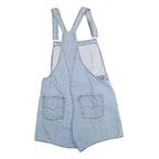 LEVI'S Womens Blue Denim Dungarees Regular Fit Cotton Blend M W30 L6 Classic Style