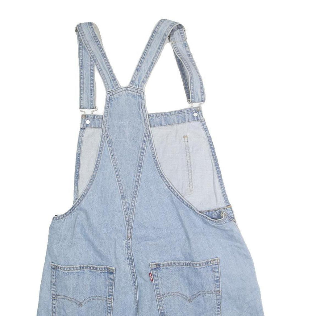 LEVI'S Womens Blue Denim Dungarees Regular Fit Cotton Blend M W30 L6 Classic Style