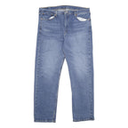 LEVI'S 505 Mens Jeans Blue Regular Straight Denim Medium W40 L32 Classic Zip