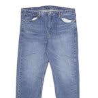 LEVI'S 505 Mens Jeans Blue Regular Straight Denim Medium W40 L32 Classic Zip