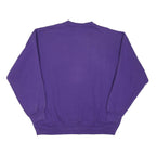 TULTEX Womens Purple Lakers Crew Neck XL Basketball Logo Sweatshirt