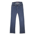 LEVI'S 504 Womens Regular Fit Straight Denim Medium W26 L33 Zip Cotton Blend