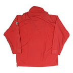 JACK WOLFSKIN Mens Red Outdoor Jacket XS Polyester Blend Plain Zip Lightweight