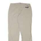 THE NORTH FACE Womens Regular Beige Polyester Blend Zip Trousers W30 L30 Outdoor