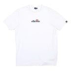 ELLESSE Mens White Short Sleeve Crew Neck Cotton Blend T-Shirt L