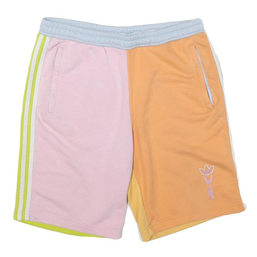 ADIDAS Mens Colourblock L W32 Casual Shorts Cotton Blend