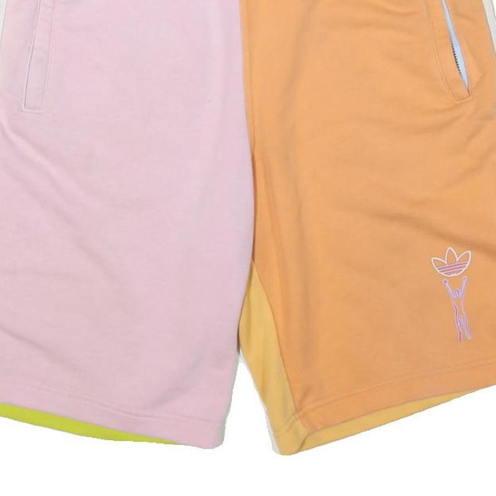 ADIDAS Mens Colourblock L W32 Casual Shorts Cotton Blend