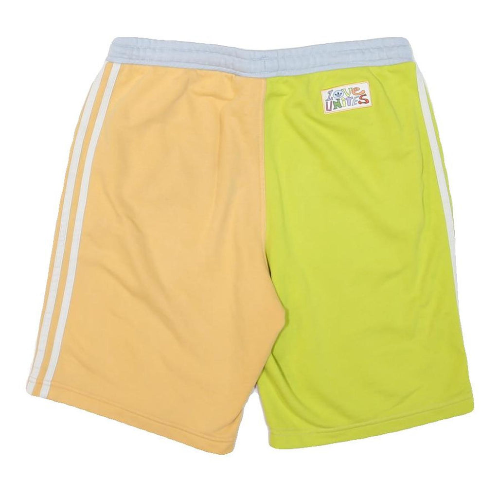 ADIDAS Mens Colourblock L W32 Casual Shorts Cotton Blend