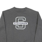 JANSPORT Mens Grey Stevenson Crew Neck M Cotton Blend Sweatshirt Pullover