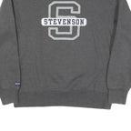 JANSPORT Mens Grey Stevenson Crew Neck M Cotton Blend Sweatshirt Pullover