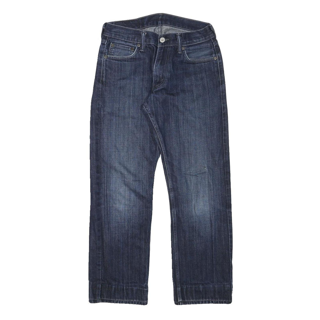 LEVI'S Mens Regular Fit Blue Denim Jeans W28 L26 Zip Closure Classic Style