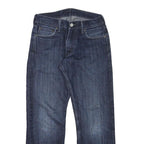 LEVI'S Mens Regular Fit Blue Denim Jeans W28 L26 Zip Closure Classic Style