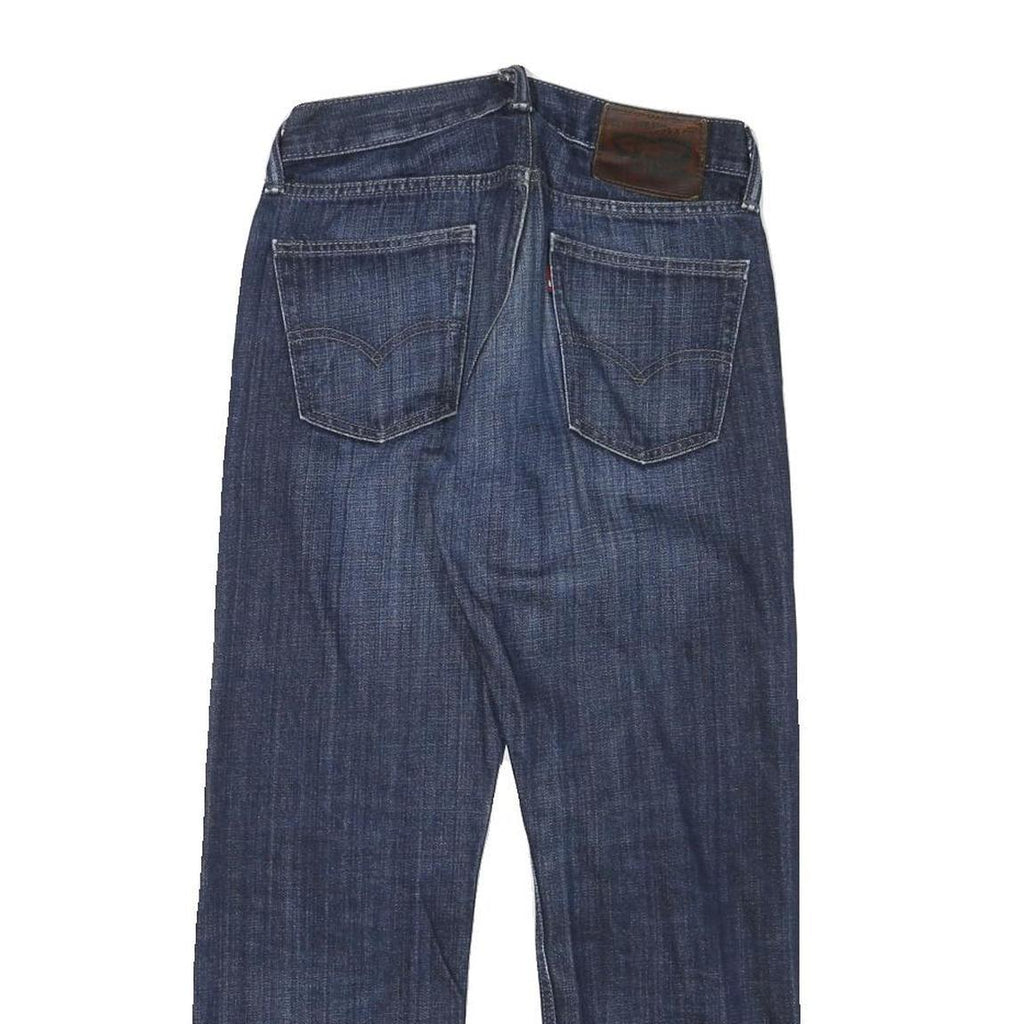 LEVI'S Mens Regular Fit Blue Denim Jeans W28 L26 Zip Closure Classic Style