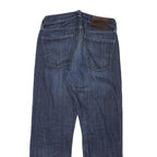 LEVI'S Mens Regular Fit Blue Denim Jeans W28 L26 Zip Closure Classic Style