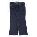 DKNY Petite Womens Jeans Blue Regular Bootcut W33 L27