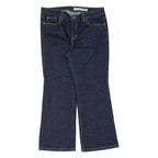 DKNY Petite Womens Jeans Blue Regular Bootcut W33 L27