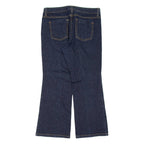 DKNY Petite Womens Jeans Blue Regular Bootcut W33 L27