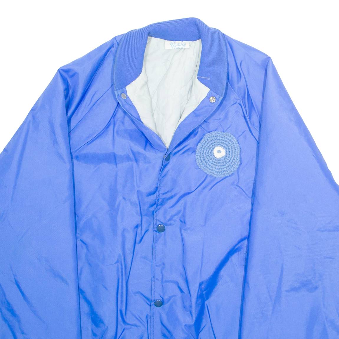 WESTARK Mens Varsity Jacket Blue Nylon M