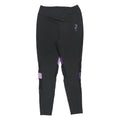FILA Womens Leggings Black & Purple Slim Tapered L W28 L27 Activewear