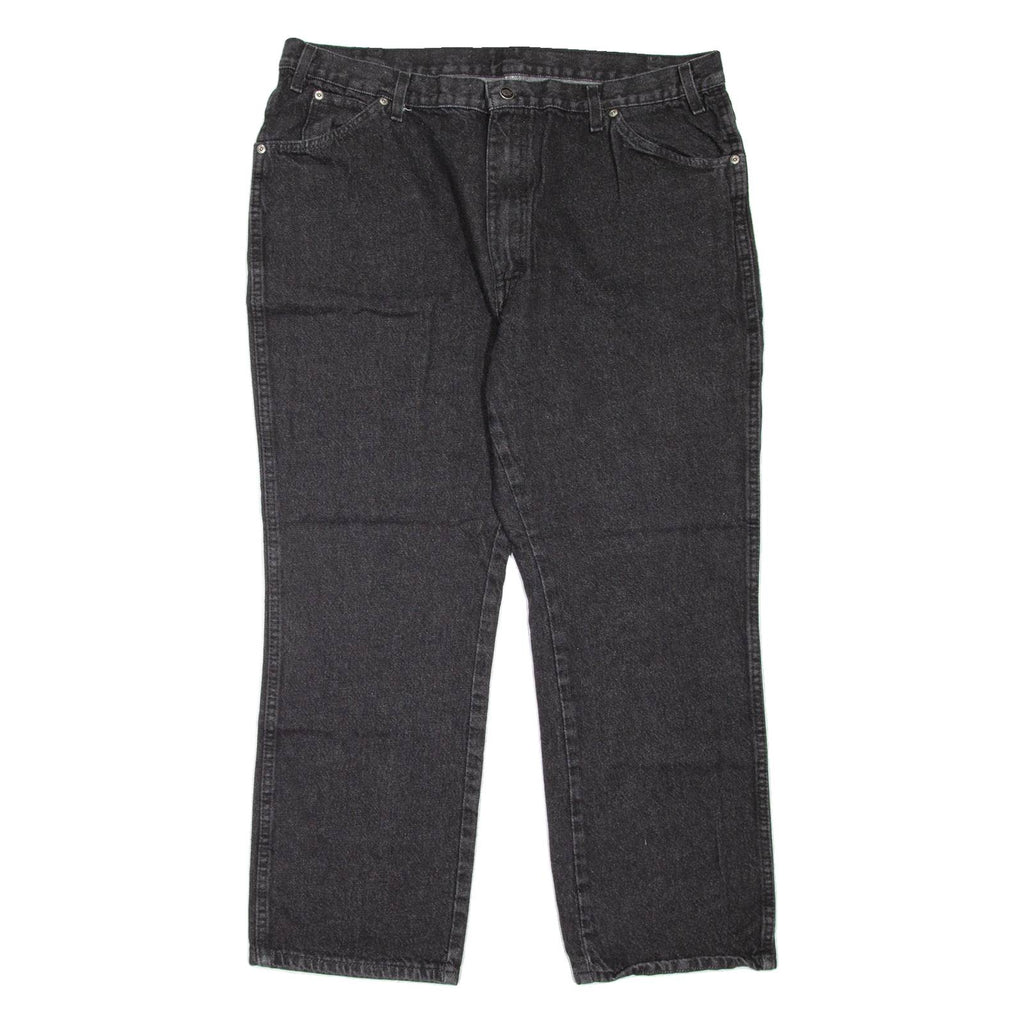 DICKIES Workwear Mens Jeans Black Regular Straight W42 L30