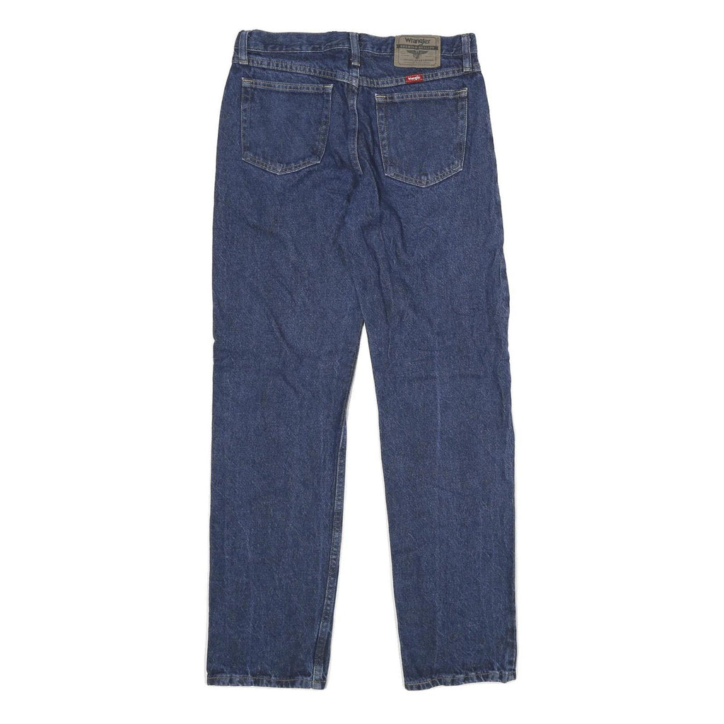 WRANGLER Mens Regular Fit Straight Leg Denim Medium Wash Jeans W31 L32 Classic