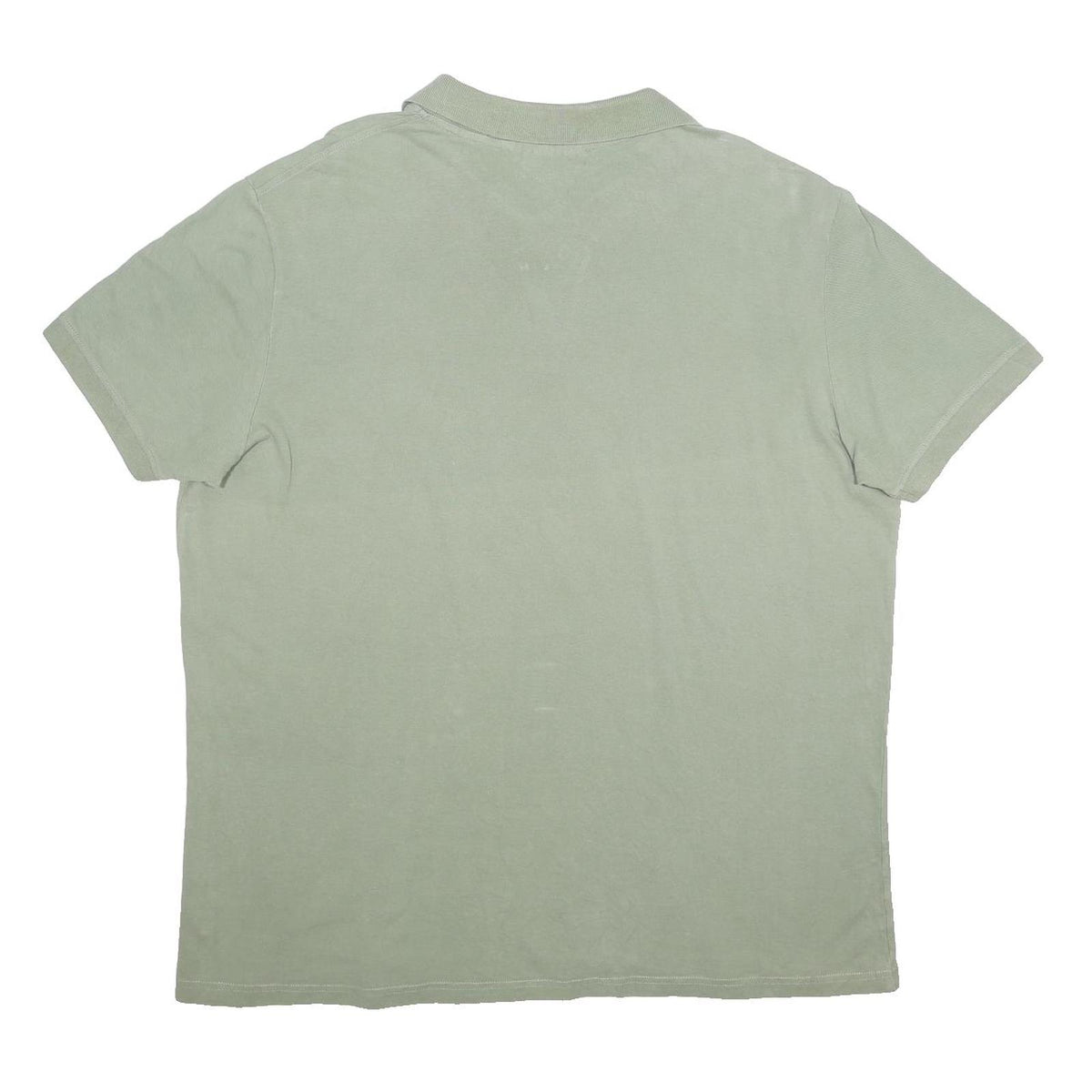 KAPPA Mens Green Short Sleeve Plain 2XL Polo Shirt Cotton Casual Classic