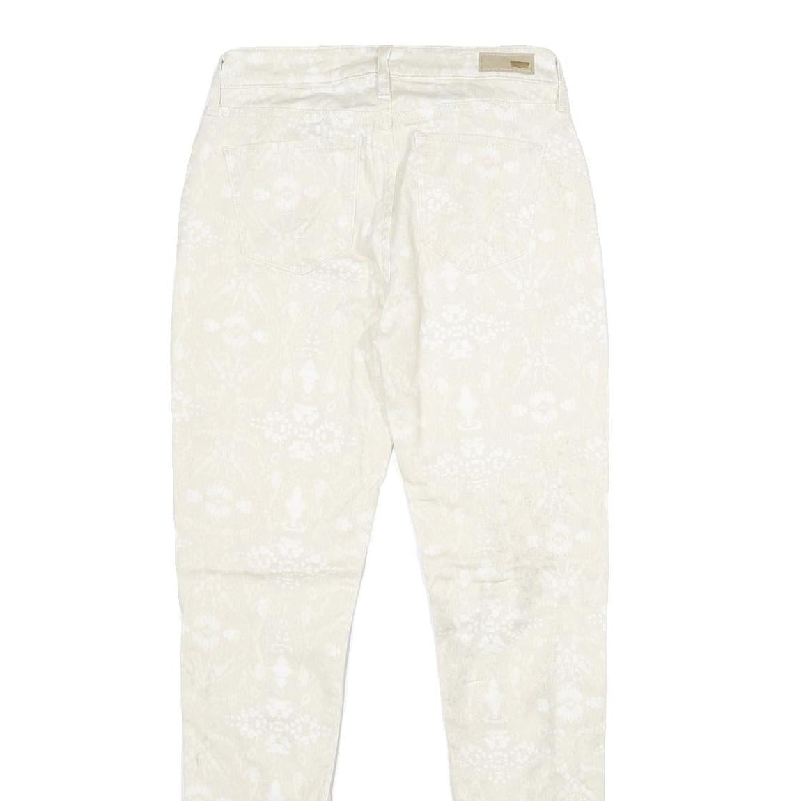 LEVI'S Womens Legging Jeans Cream Slim Skinny Denim W28 L32 Stretch Cotton Blend