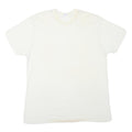 WINDRIDGE Mens White Plain T-Shirt 2XL Short Sleeve Crew Neck Cotton Blend