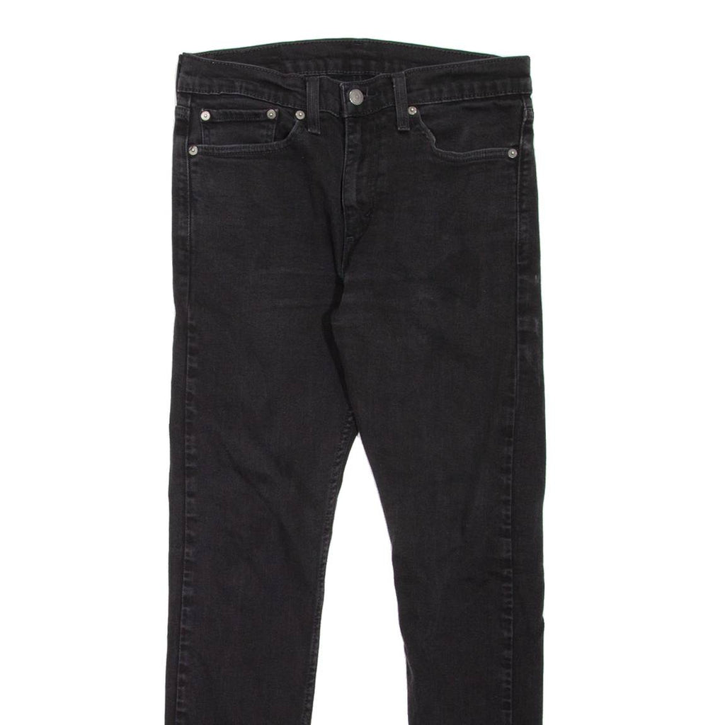 LEVI'S 510 Jeans Mens Black Slim Skinny W31 L29