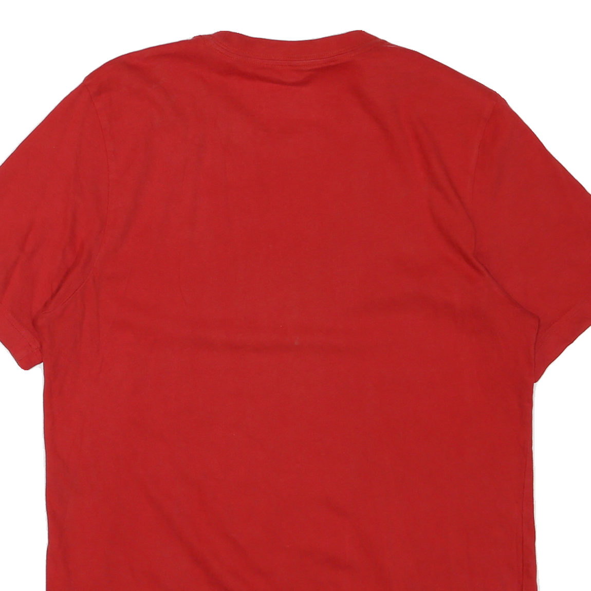 ADIDAS Mens Red Graphic T-Shirt M Short Sleeve Crew Neck Cotton Blend