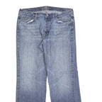 7 FOR ALL MANKIND Womens Relaxed Blue Denim Medium W38 L32 Comfortable Zip Fly