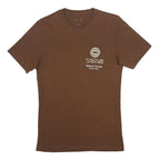 NIKE X CACTUS JACK Mens Brown Graphic T-Shirt XS Short Sleeve Crew Neck Houston